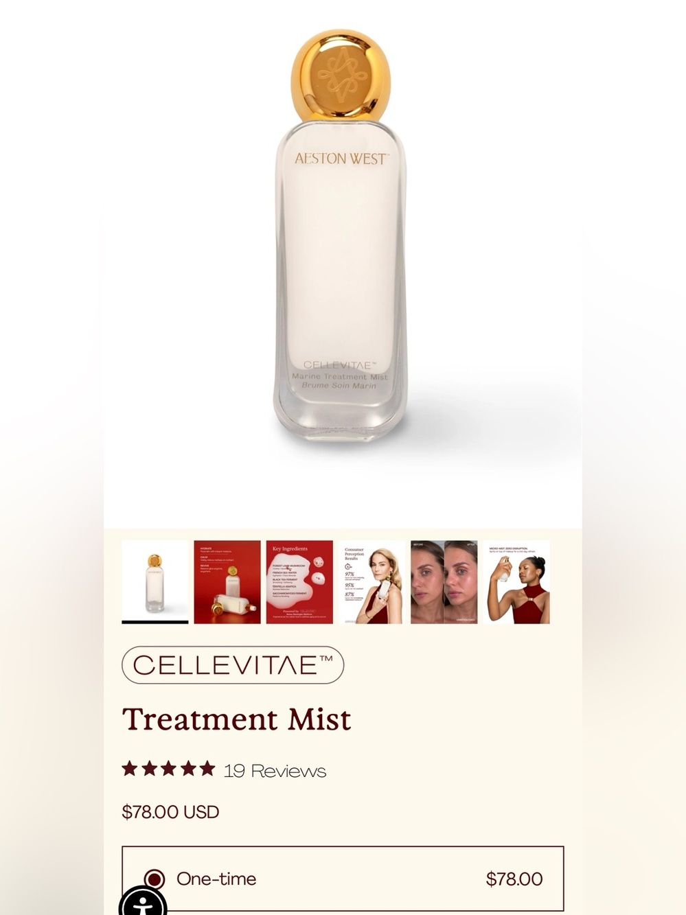 Aeston West Treatment Mist